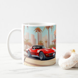 Corvette Chevy Stingray Café Mug