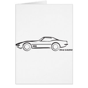 Corvette Hardtop BLK 1968