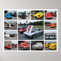 Corvette Impression - Poster