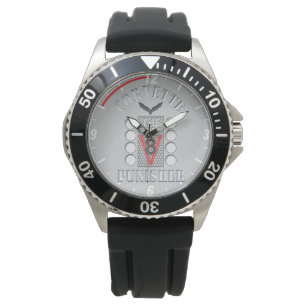 Corvette la montre grise de V8 de punisseur