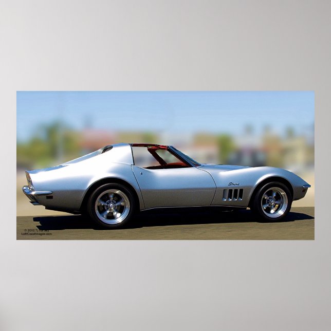 CORVETTE STINGRAY POSTER (Devant)