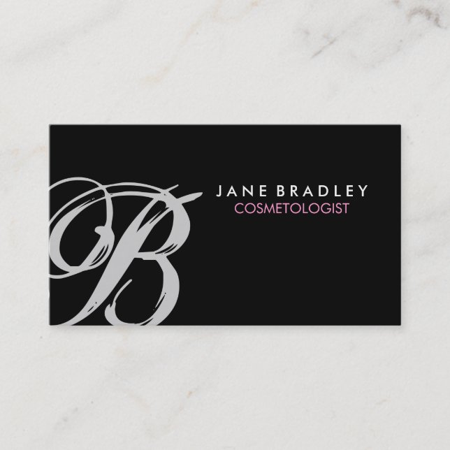 Cosmetologist - cartes de visite (Devant)