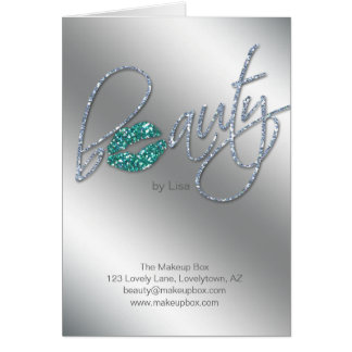 Cosmetologist de maquilleur de beauté de brochure