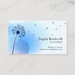 Cosmetologue Carte de visite Gentle Dandelion