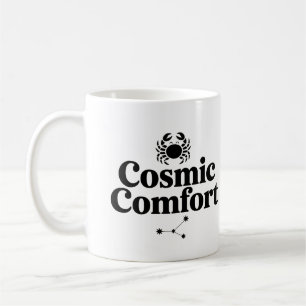 Cosmic Confort Mug - Cancer Astrology Coffee Cup