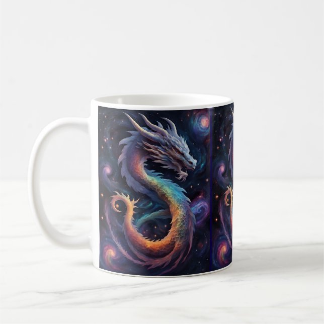 cosmic dragon coffee mug (Gauche)