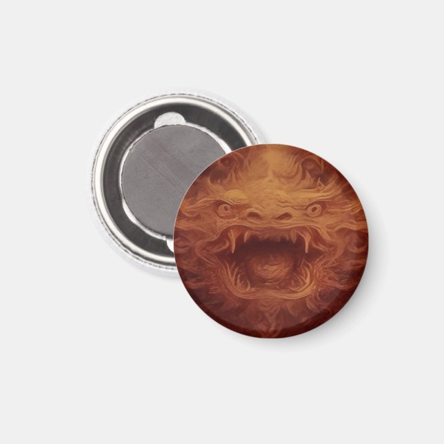 Cosmic Dragon Magnet (Recto/Verso)