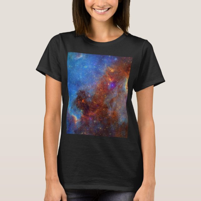 Cosmic Galaxy Nebula Plus Taille Sweat Chemise (Devant)