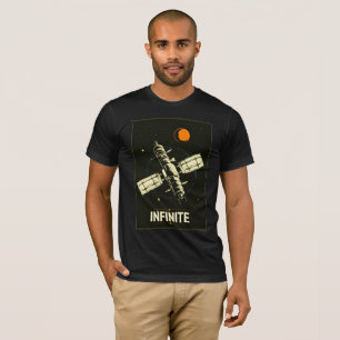 Cosmic Infinite - T-shirt rétro Sci-Fi