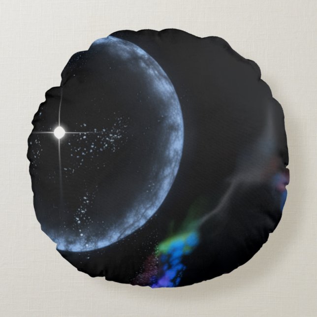 "Cosmic Supernova" Coussin Jeté (Devant)