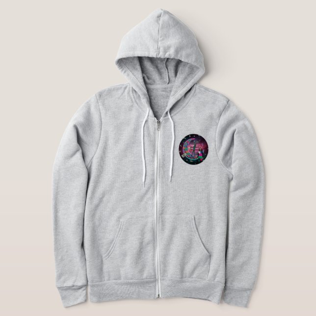 Cosmic Vegas Alien Moon Sweat - shirt à capuche 👽 (Poser)