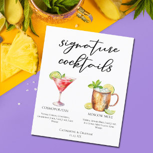 Cosmopolite Moscow Mule Signature Cocktails Menu