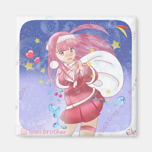 Cosmos Christmas Magnet (Devant)