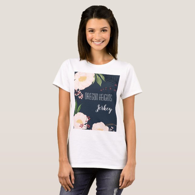 Cosmos rose bébé T-shirt professionnel personnalis (Devant entier)