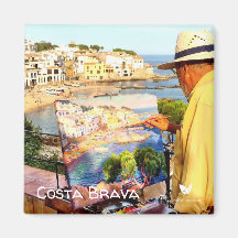 Costa Brava, Espagne : Aimant de voyage par Velvet