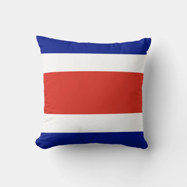 Costa RIca Drapeau américain MoJo Coussin (Recto)