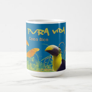 Costa Rica Pura Vida Toucan Mug