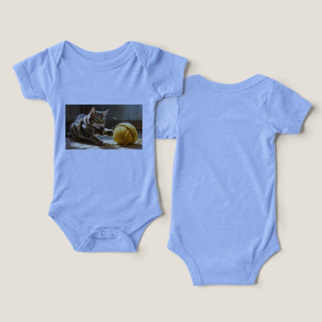 costume bébé avec chat <3 (Design Recto & Verso)