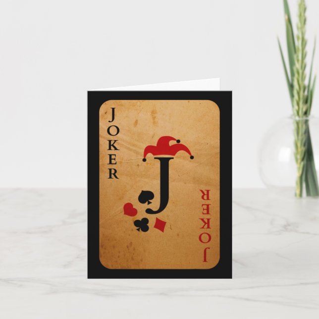 Costume Carte Joker Halloween Deck De Cartes (Devant)