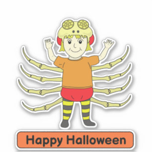 Costume d'araignée gosse Sticker