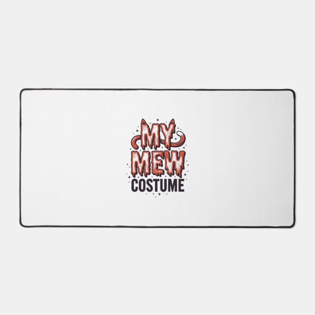 Costume de chat mignon d'Halloween Design vintage_ (Recto)