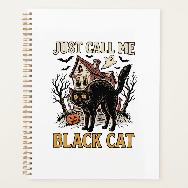 Costume de chat noir Maison hantée Funny Halloween (Devant)