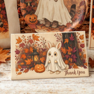 Costume de fantôme de lapin Halloween Merci