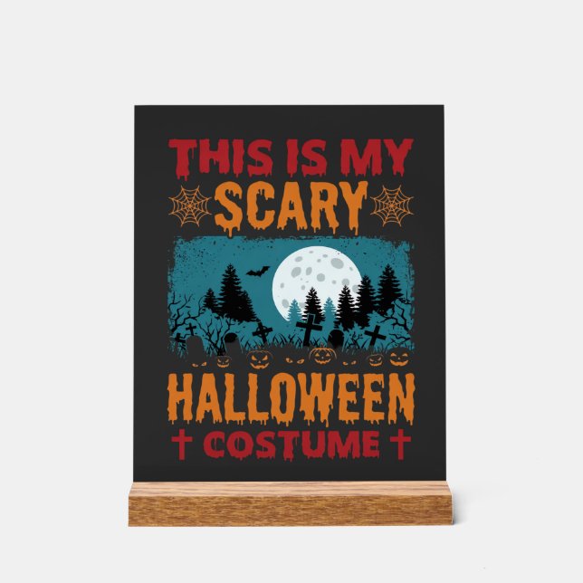 Costume de Halloween drôle et effrayant Graphique  (Recto)