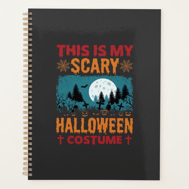 Costume de Halloween Effrayant Drôle Graphique Lun (Devant)