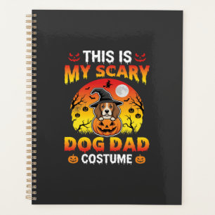 Costume de sorcière de Beagle pour papa chien drôl