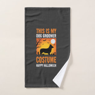Costume de toiletteur pour chien Halloween Silhoue