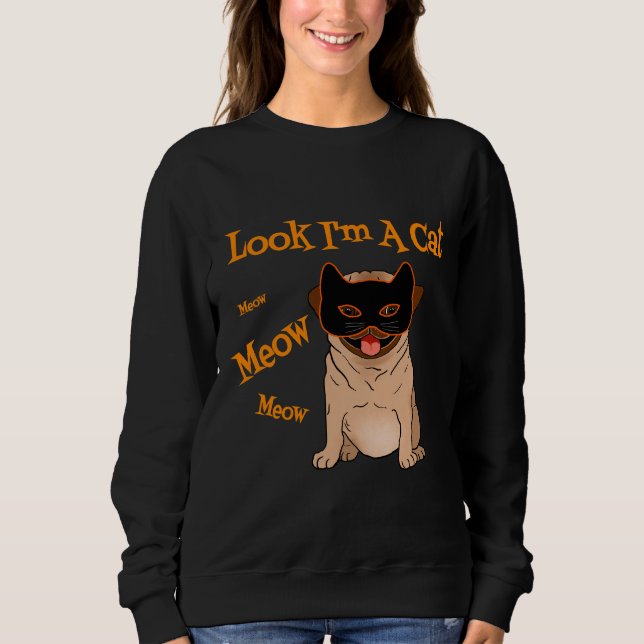 Costume d'Halloween carlin chien Tshirt Funny Carl (Devant)