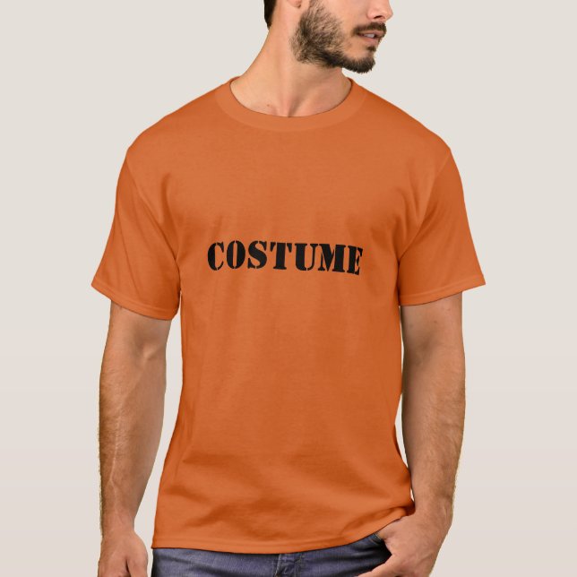 Costume d'Halloween drôle T-shirt (Devant)