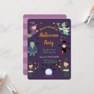 Costume d'Halloween Invitation