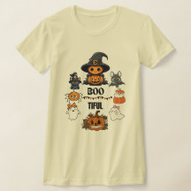 Costume d'Halloween rétro - Fun Boo T-Shirt