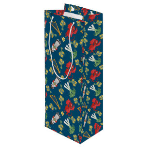 Costume et Emblèmes gallois, Sac cadeau vin bleu