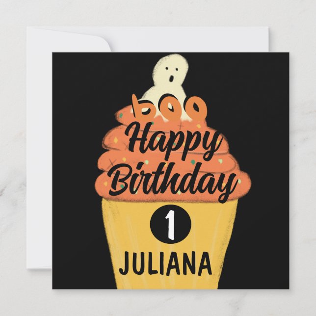 Costume Fantôme de Cupcake Frosted Halloween Party (Devant)