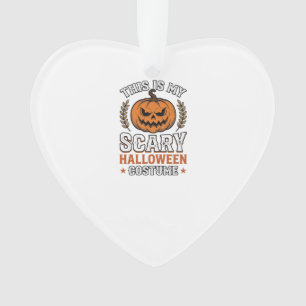 Costume Halloween effrayant Citrouille Dessin Vect