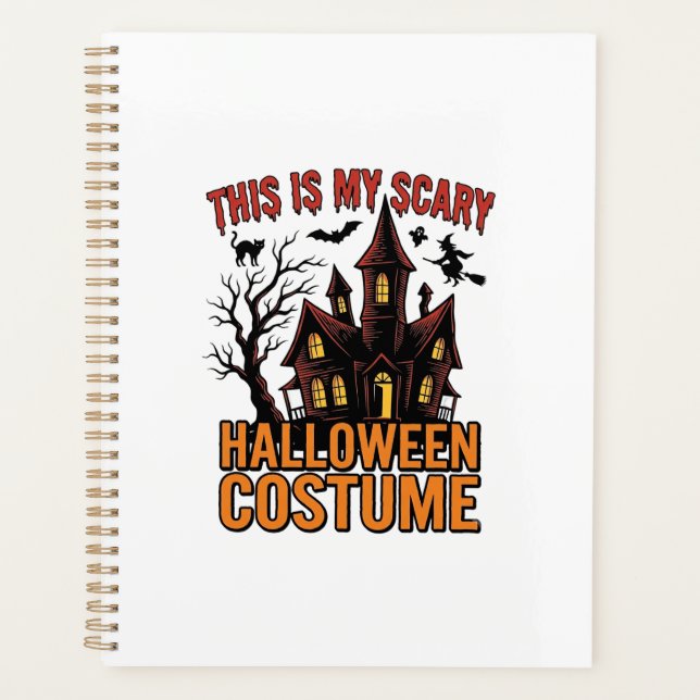 Costume Halloween effrayant Maison hantée Vintage  (Devant)