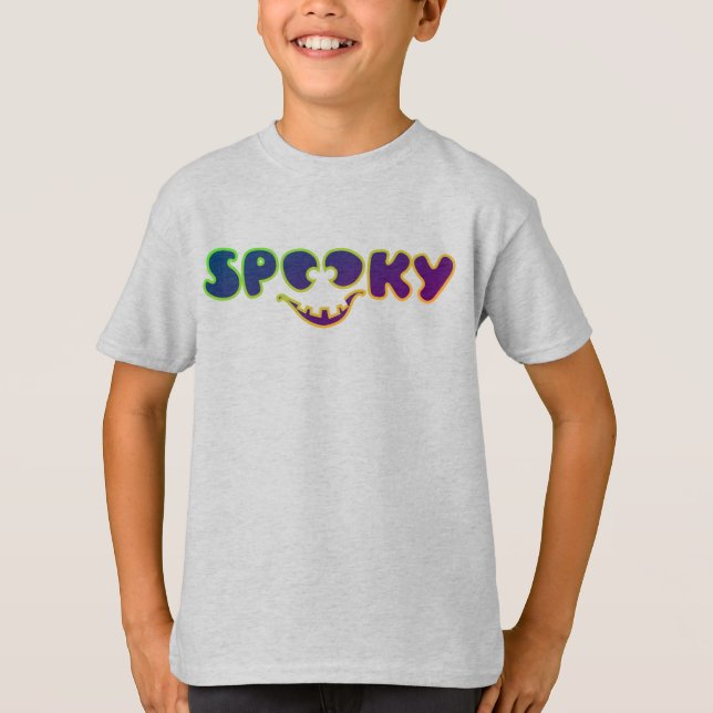 Costume Halloween éffrayant pour T-shirt garçon (Devant)
