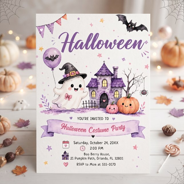 Costume Halloween Party Invitation (Créateur téléchargé)