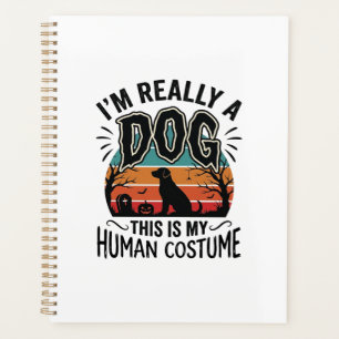 Costume Humain Chien Drôle Halloween Vintage Chien