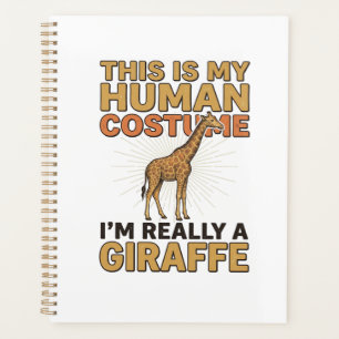 Costume Humain de Girafe Drôle Gravure Vintage Shi