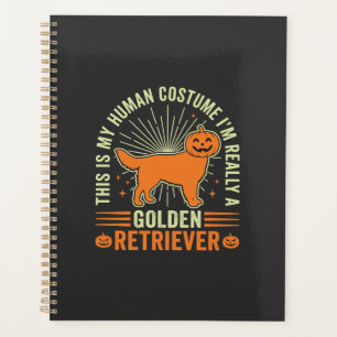 Costume Humain Halloween Retriever D'or Vintage D