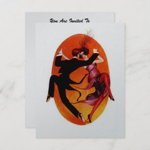 COSTUME PARIS MASQUERADE BALL INVITATION