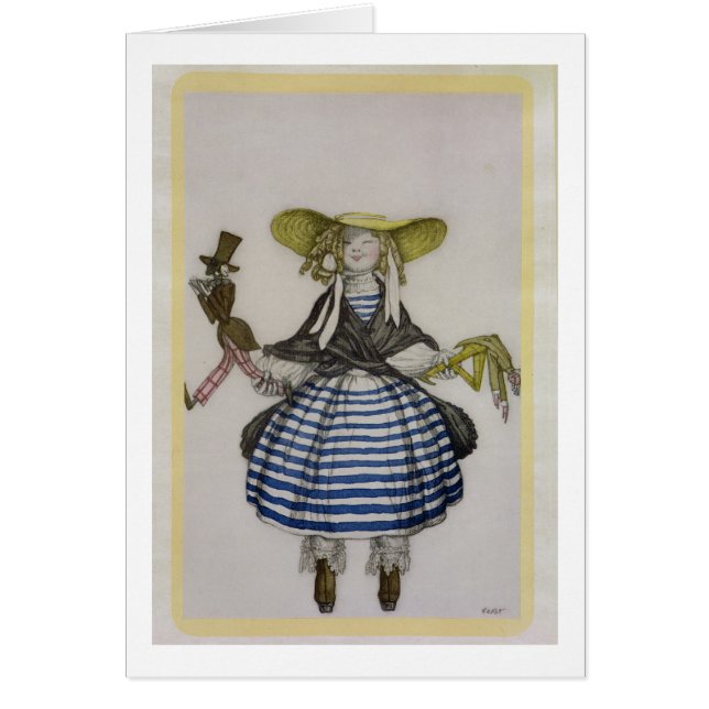 Costume pour la fille de marionnette, de la (Devant)