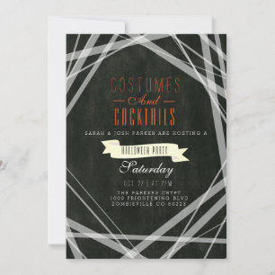 Costumes & Cocktails   Invitation du parti Hallowe
