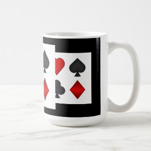 Costumes de carte de tisonnier : Tasse de café :