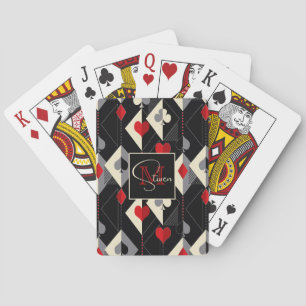 Costumes de jeu de cartes en poker.