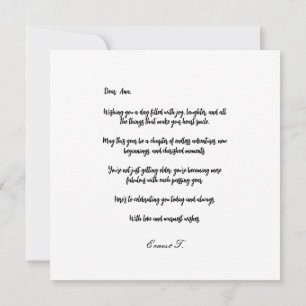 Costumize Joyeux Anniversaire étincelant or rose